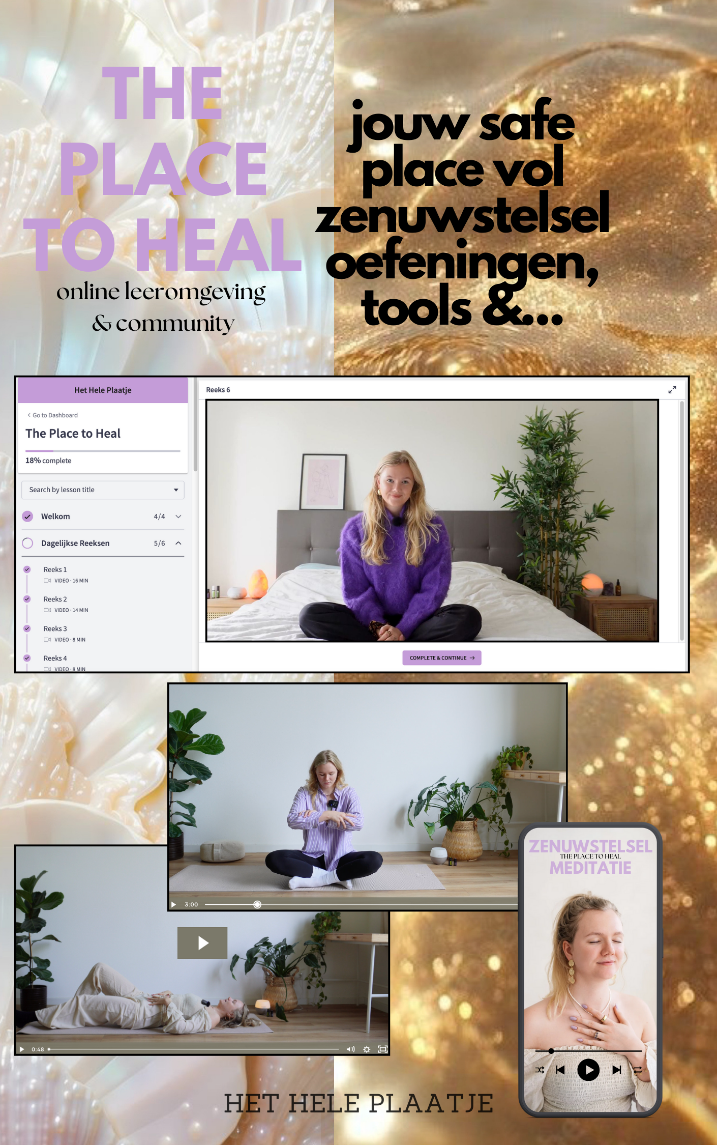 ALL-IN > The Place to Heal - Online Leeromgeving & Community