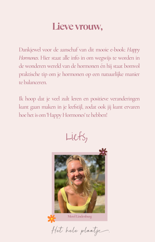 Happy Hormones E-book