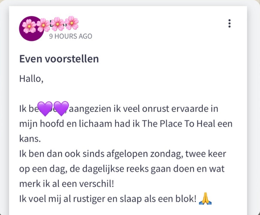ALL-IN > The Place to Heal - Online Leeromgeving & Community