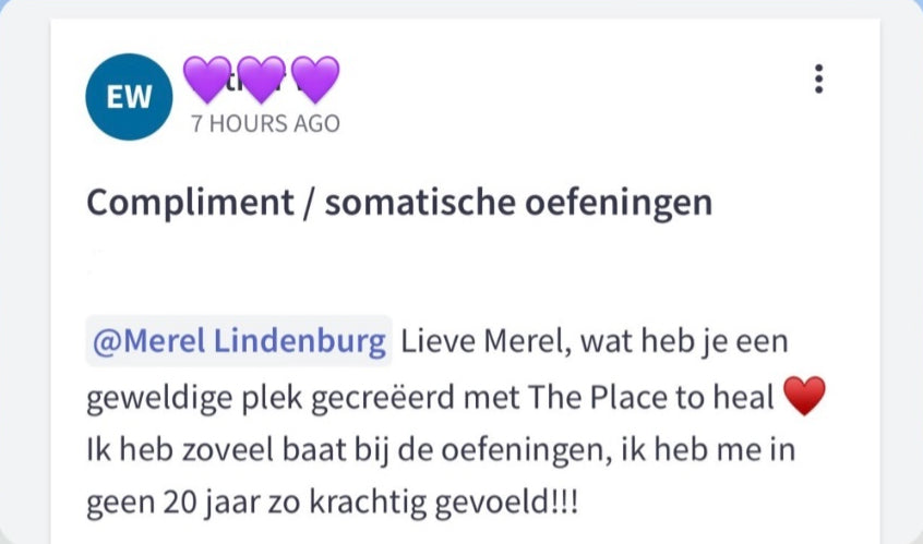 ALL-IN > The Place to Heal - Online Leeromgeving & Community
