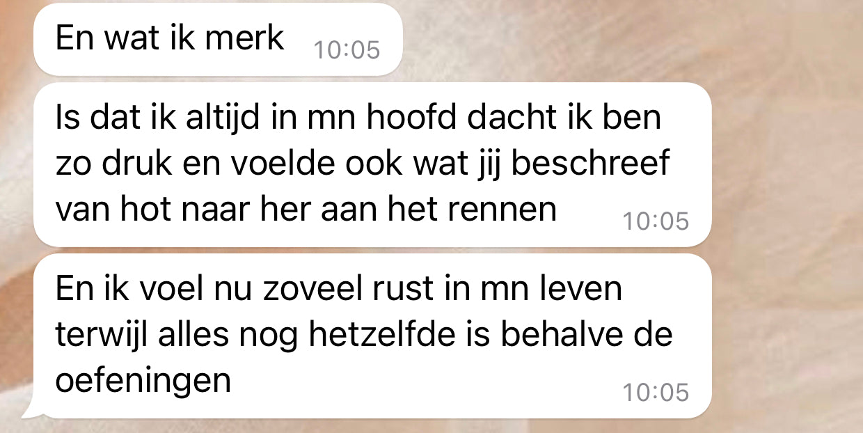 Zenuwstelsel kalmeren info