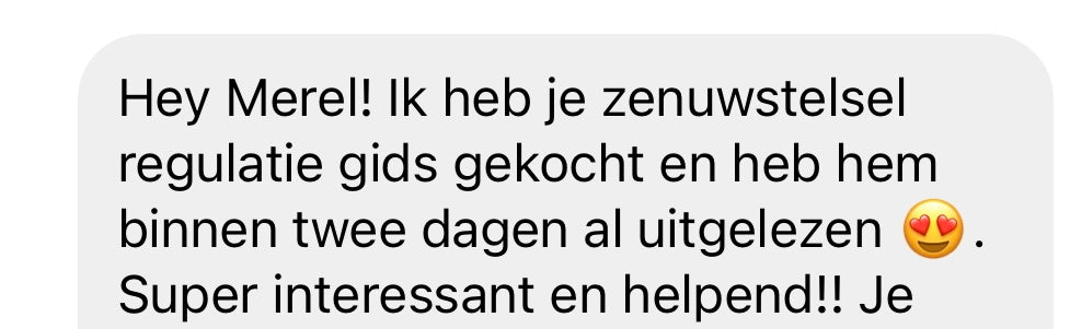 aanrader zenuwstelsel regulatie