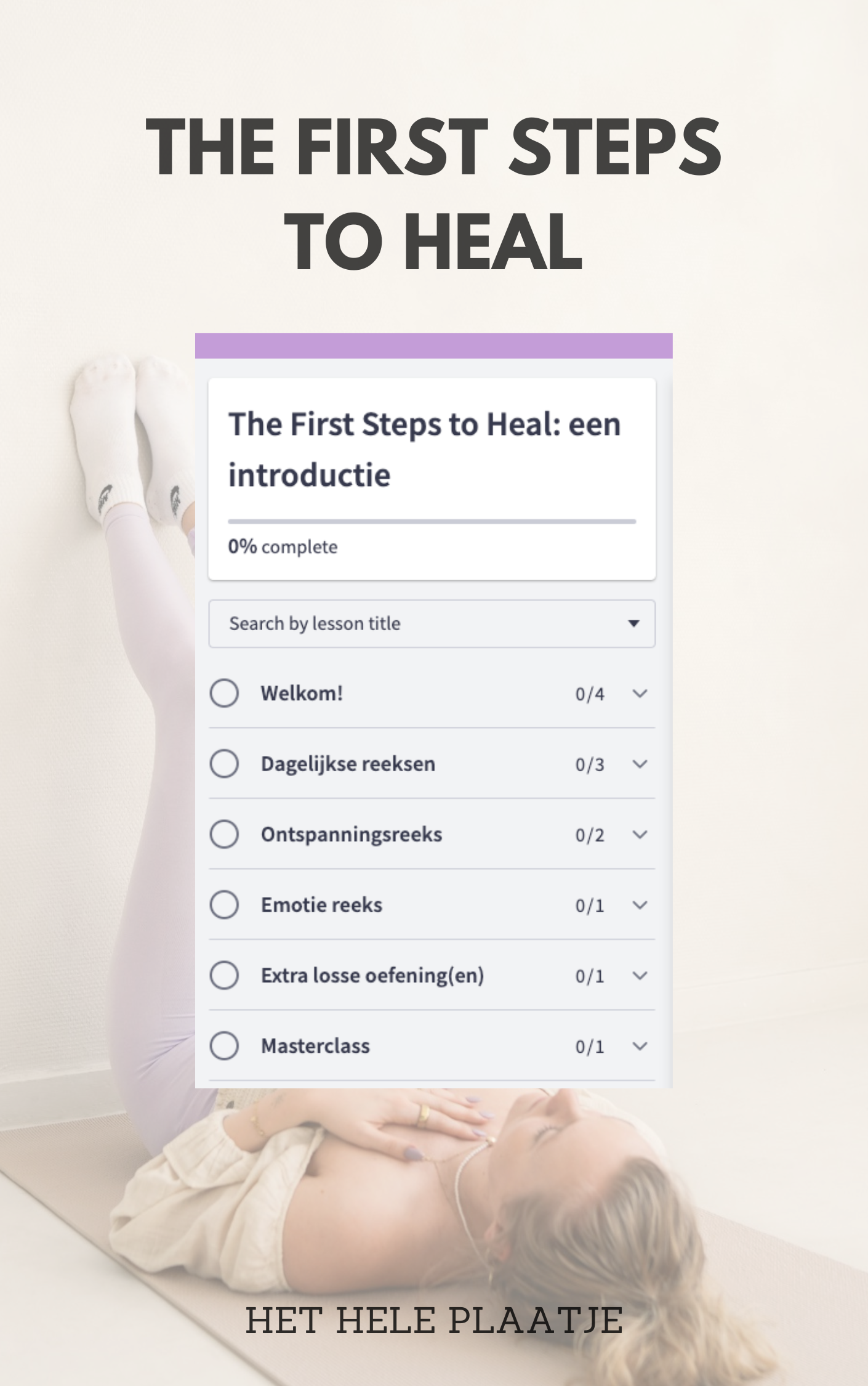 The First Steps to Heal: een introductie op The Place to Heal